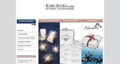 Desktop Screenshot of karlsluka.com