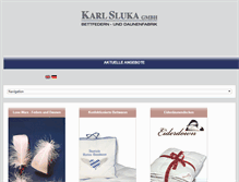 Tablet Screenshot of karlsluka.com